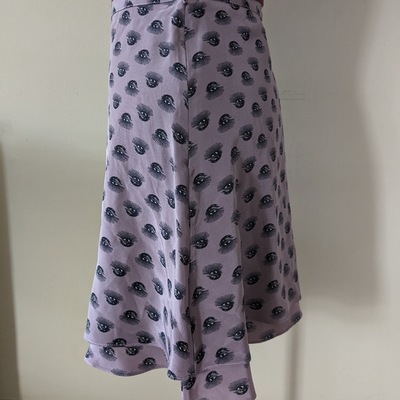 Rachel Comey Evil Eye Purple Silk Skirt xs witchy - Picture 8 of 8